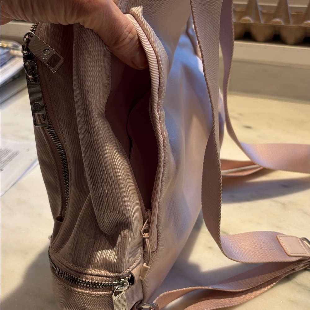 Lululemon small City Adventure Backpack Pale Pink 12L - Picture 9 of 12